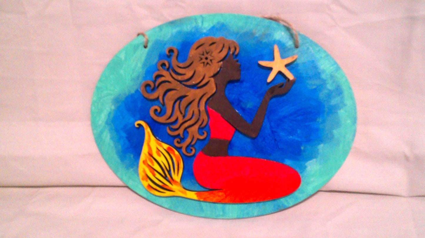 Mermaid Wall Plaques