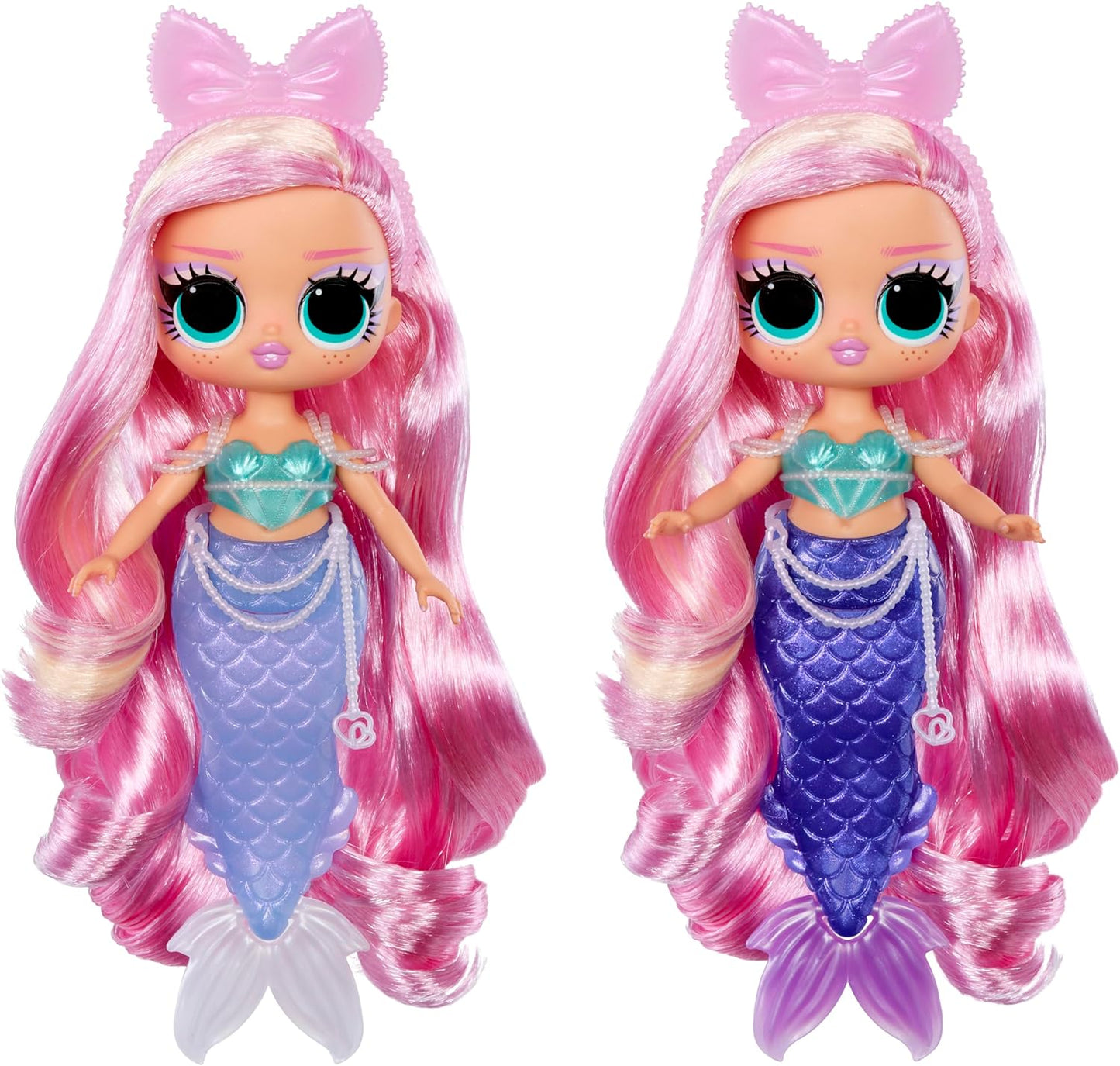 LOL Surprise Tweens Mermaid Lola Waves Fashion Doll with Color Changing Tail, Movable Fin, and Beautiful Accessories
