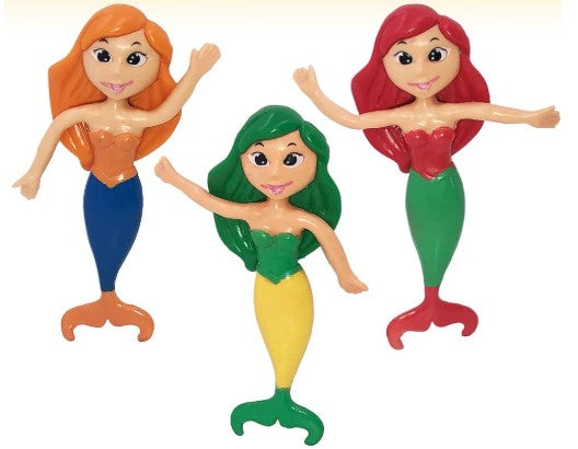 Bendable Mermaid Figures