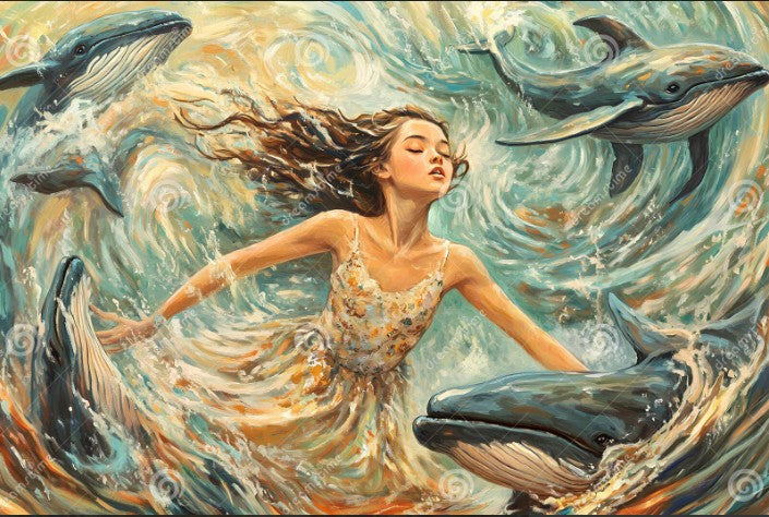 5" * & 7" mermaid fine art photo prints