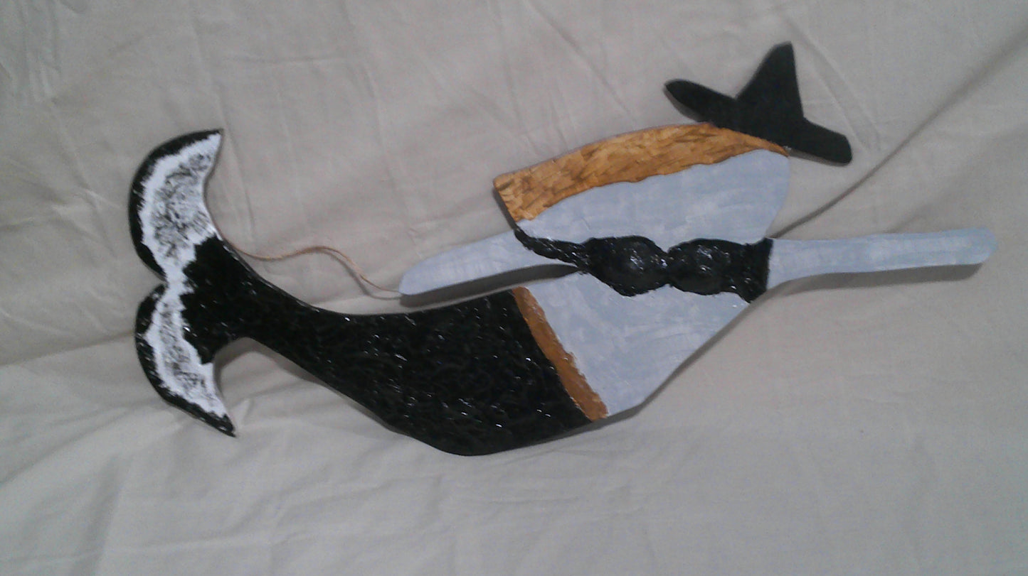 Halloween Holiday Mermaid - 24" * 10"