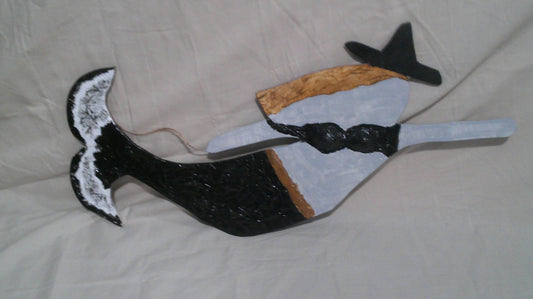 Halloween Holiday Mermaid - 24" * 10"