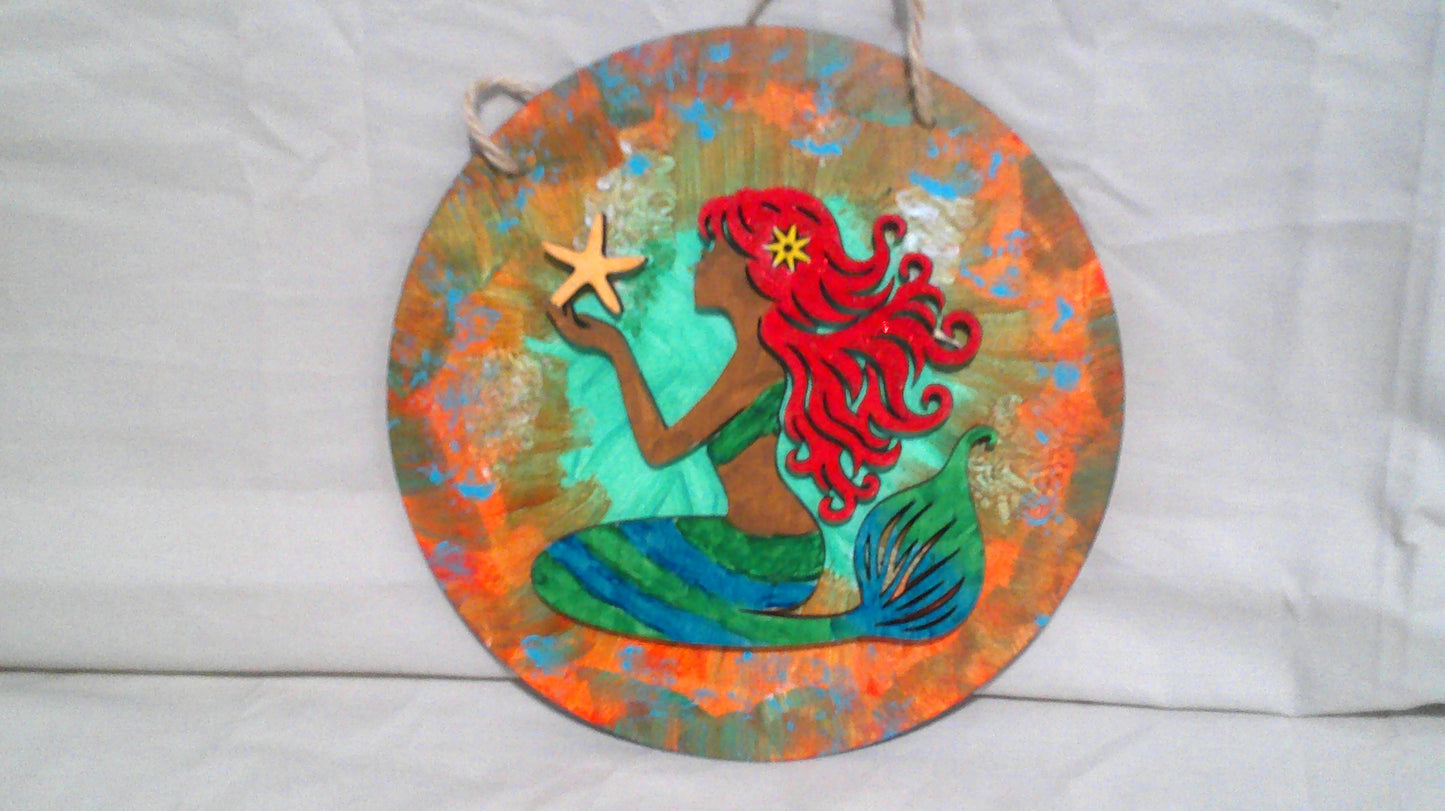 Mermaid Wall Plaques