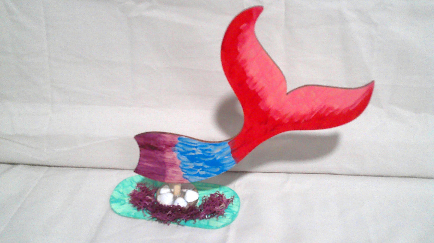 Mermaid Tail Table Decor
