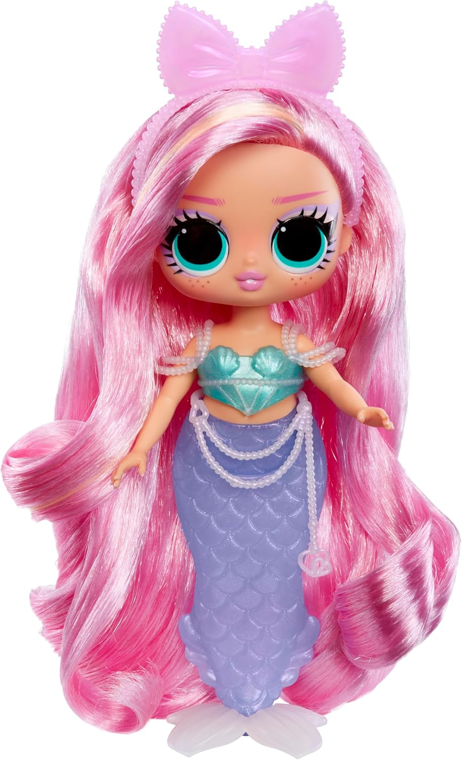 LOL Surprise Tweens Mermaid Lola Waves Fashion Doll with Color Changing Tail, Movable Fin, and Beautiful Accessories