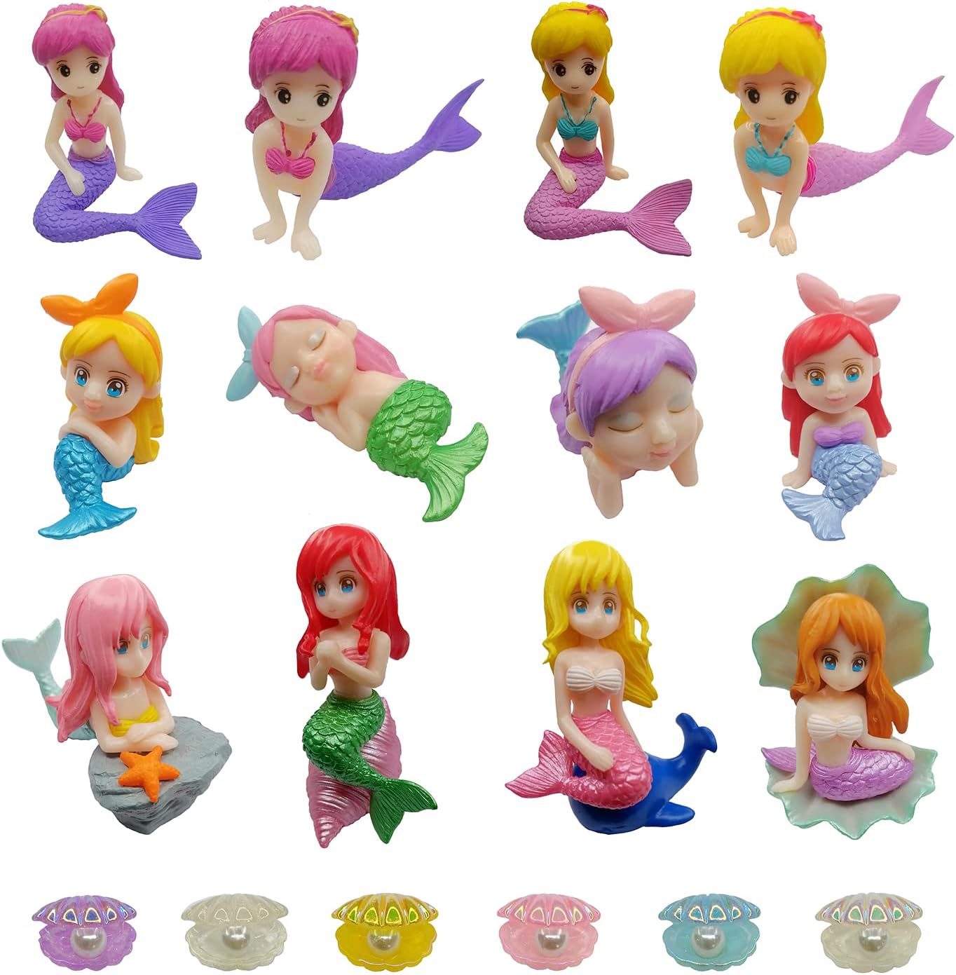 Minature Mermaid Figurines