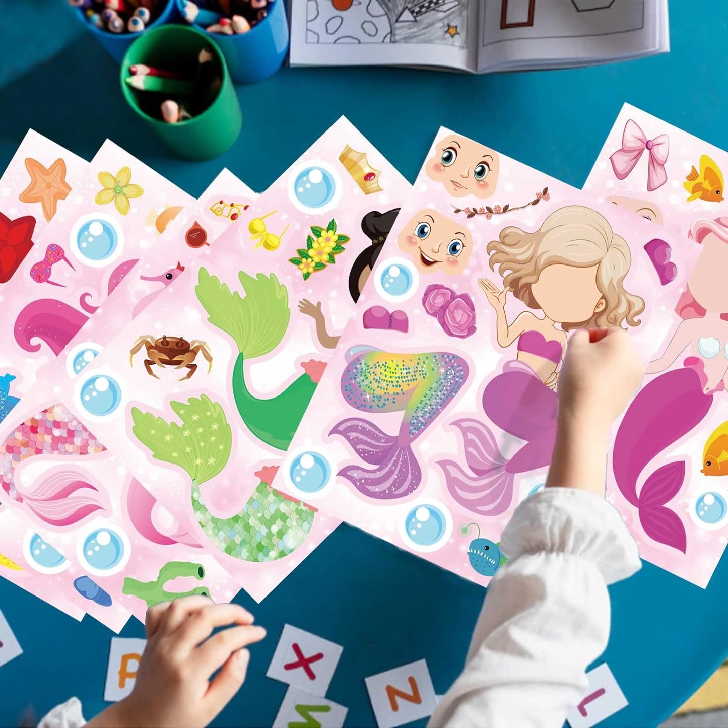 Mermaid Stickers Make Your Own Stickers
