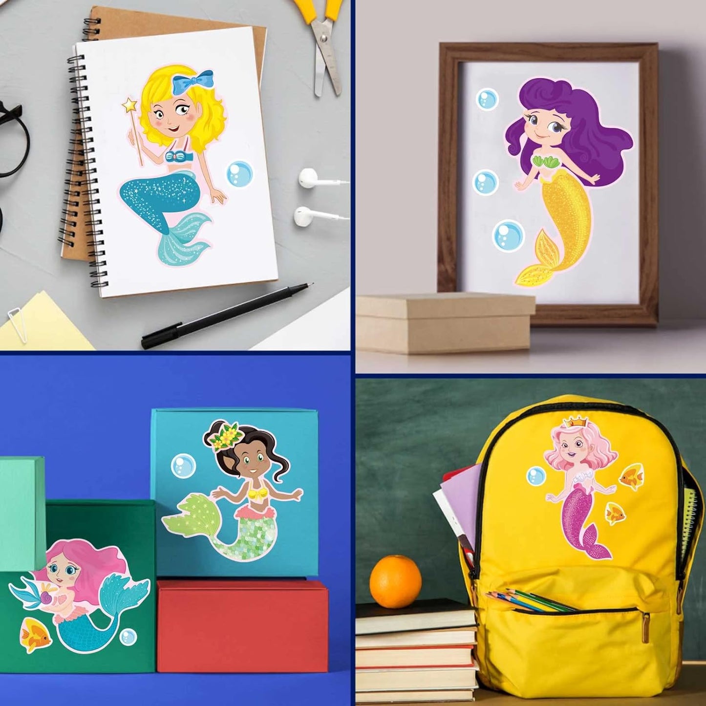 Mermaid Stickers Make Your Own Stickers