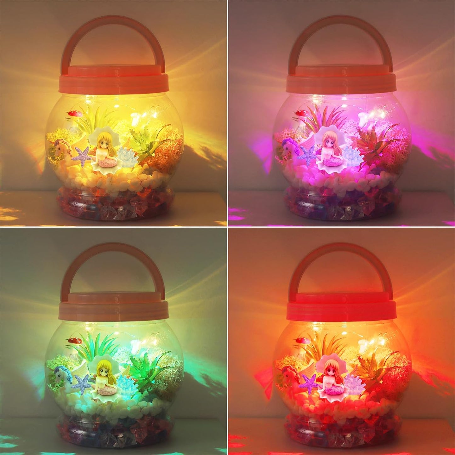 Light-up Mermaid Terrarium Kit